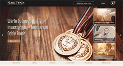 Desktop Screenshot of noblefunds.pl